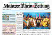 Mainzer Rheinzeitung 24.02.2001